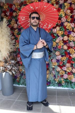 男性着物