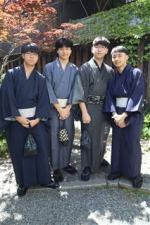 男性着物