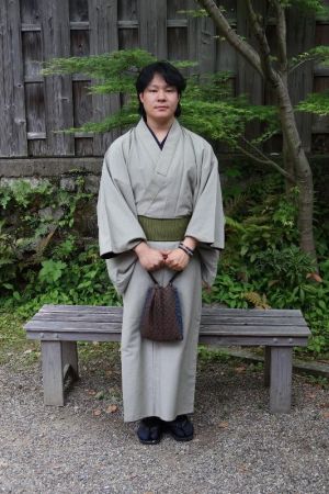 男性着物