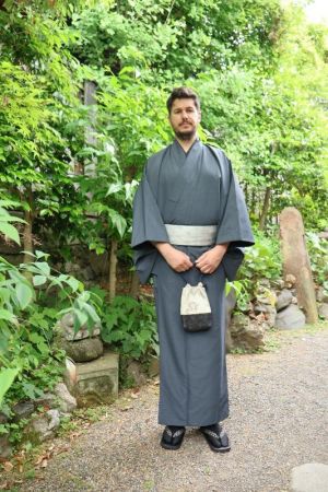 男性着物