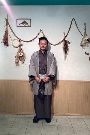 男性着物