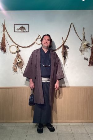 男性着物