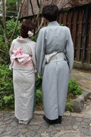 男性着物