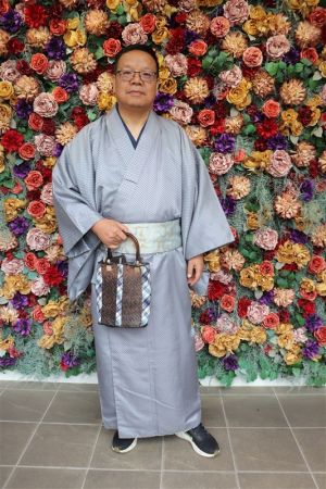 男性着物