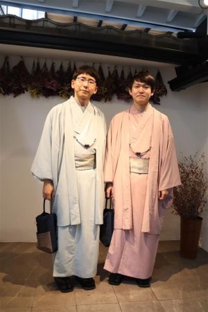 男性着物