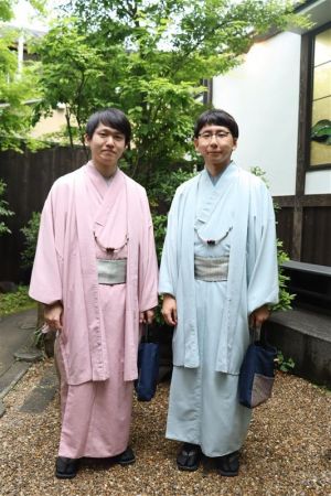 男性着物