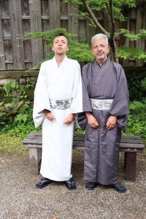 男性着物