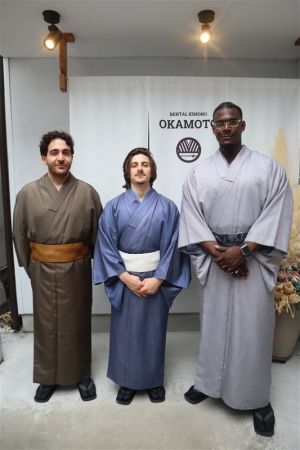 男性着物