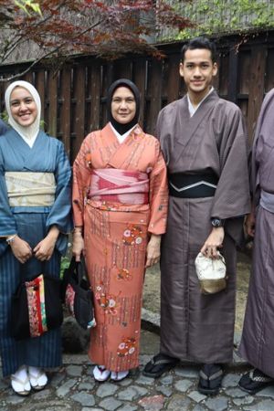 男性着物