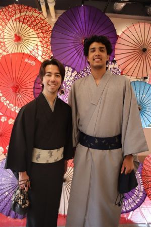 男性着物