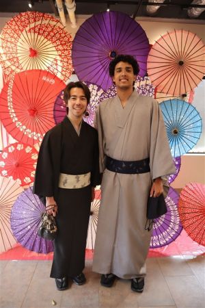 男性着物