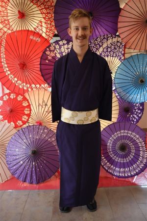 男性着物
