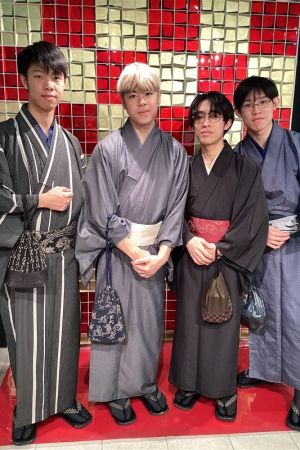 男性着物