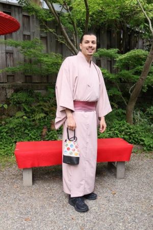男性着物