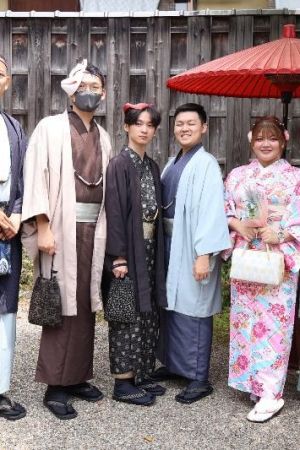 男性着物