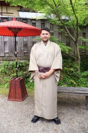 男性着物