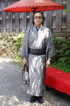 男性着物