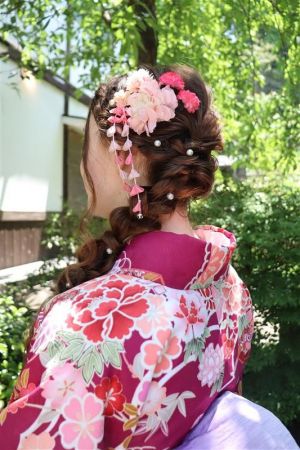 フリーチョイスヘアセット