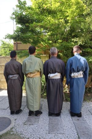 男性着物