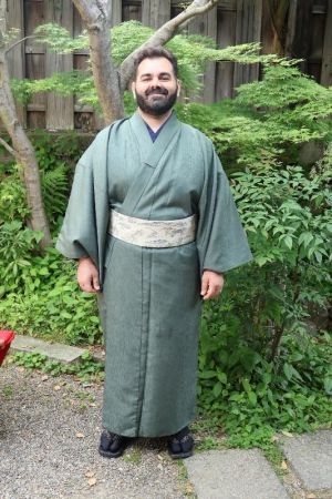 男性着物