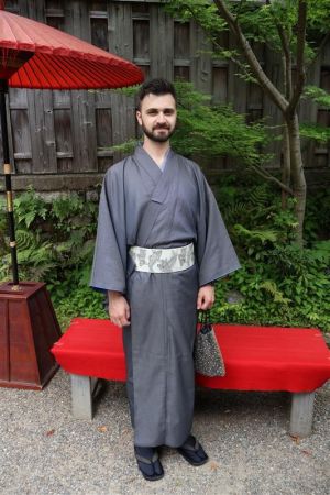 男性着物