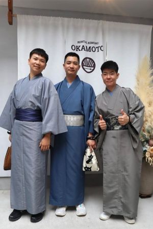 男性着物