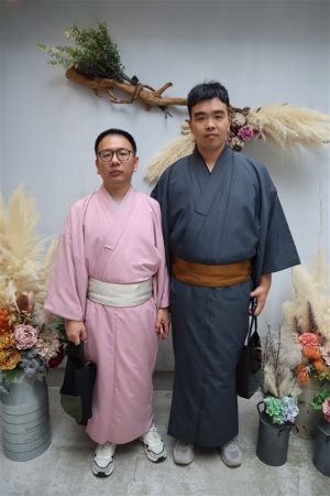 男性着物