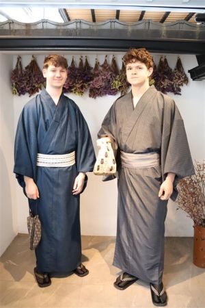 男性着物