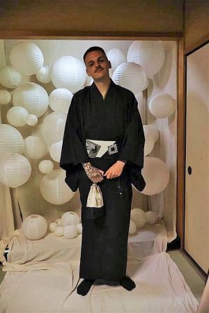 男性着物