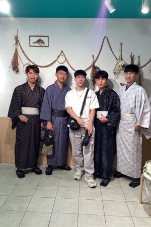 男性着物