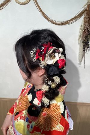 フリーチョイスヘアセット