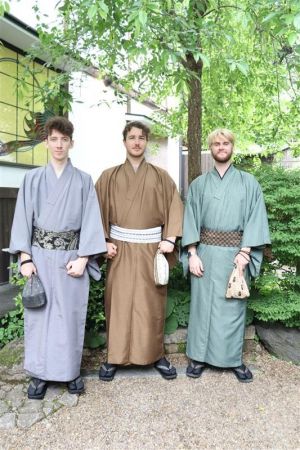男性着物
