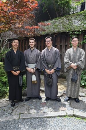 男性着物