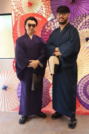 男性着物
