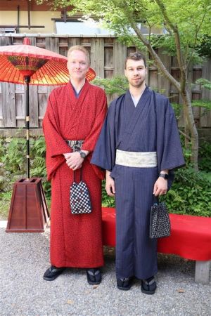 男性着物