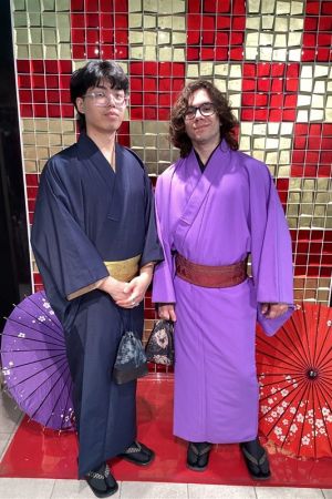 男性着物