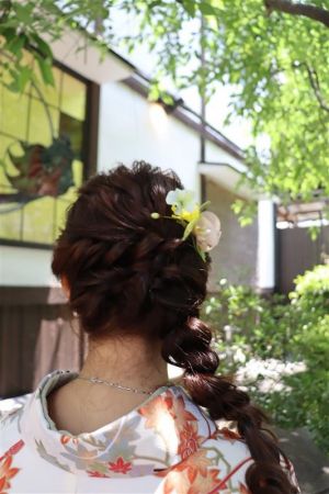 フリーチョイスヘアセット