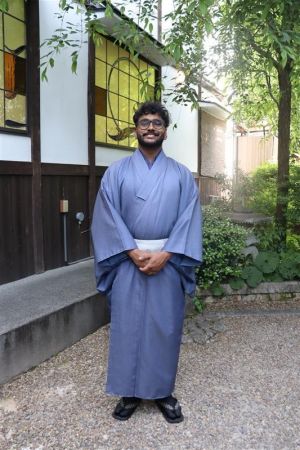 男性着物