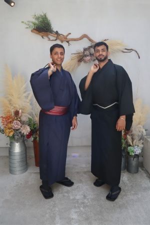 男性着物