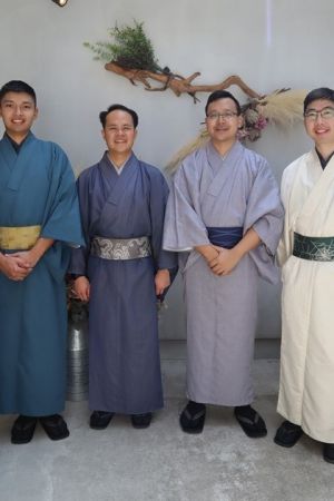 男性着物