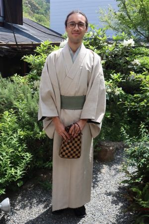 男性着物