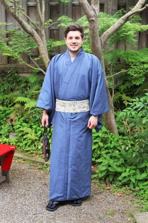 男性着物