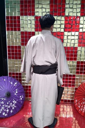 男性着物