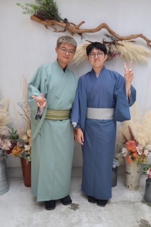 男性着物