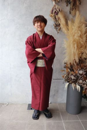 男性着物
