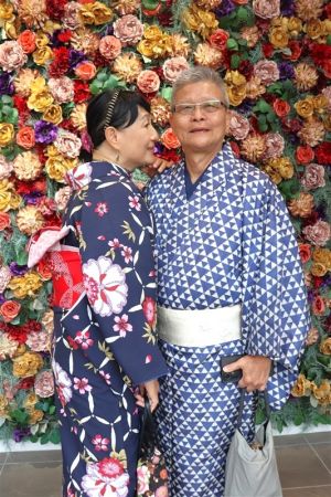男性着物