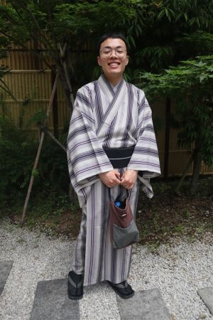 男性着物