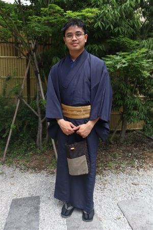 男性着物
