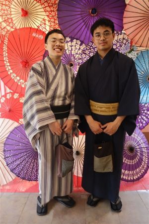 男性着物