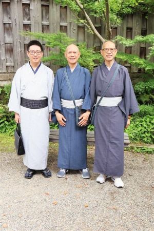 男性着物